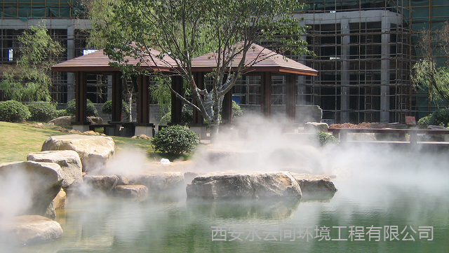 造霧噴頭，全銅鍍鎳（銀色）