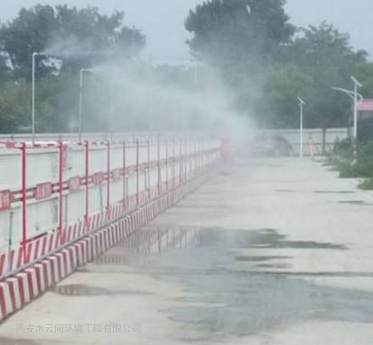 西安工地?fù)P塵監(jiān)控噴淋、智能自動(dòng)噴淋降塵系統(tǒng)