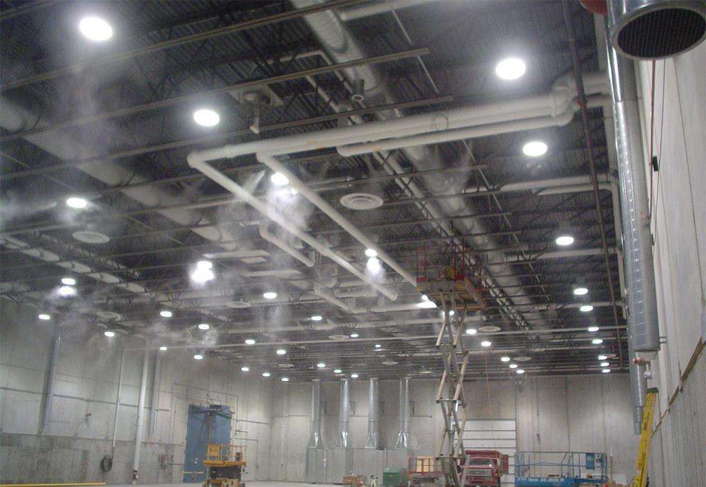 纖維廠車間加濕智能控制系統(tǒng)簡介