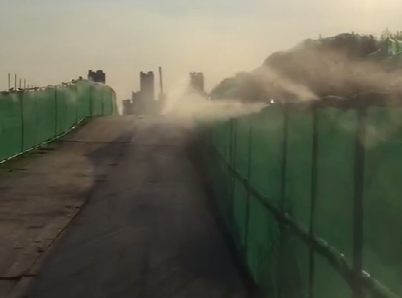 曲江工地噴霧降塵案例