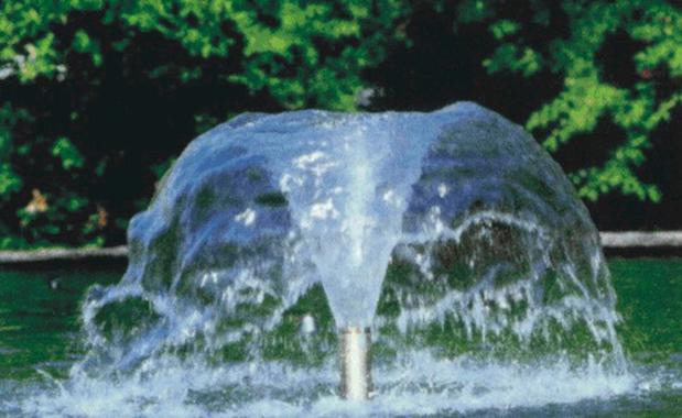 【噴泉】雙層喇叭花噴頭