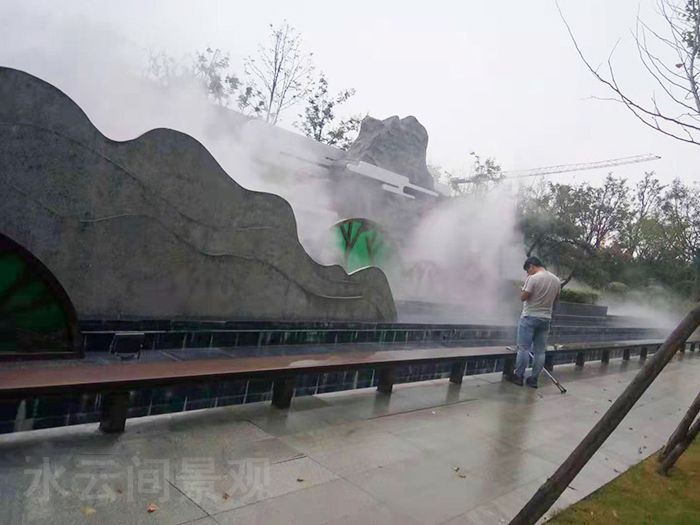 長(zhǎng)樂塬景區(qū)噴霧造景