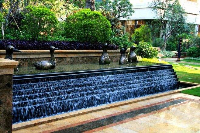 跌水在園林景觀工程的設(shè)計手法
