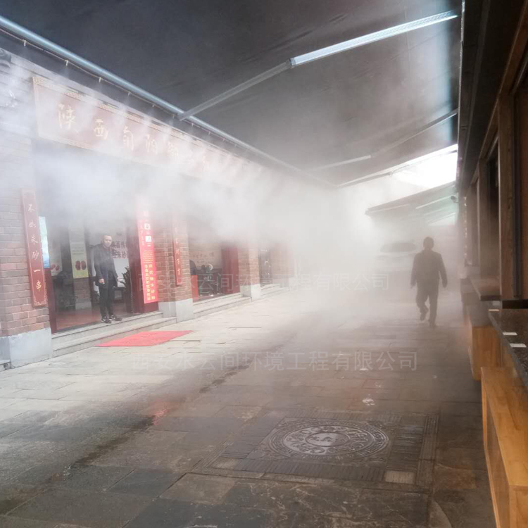 采用高壓噴霧降溫可以降溫多少度