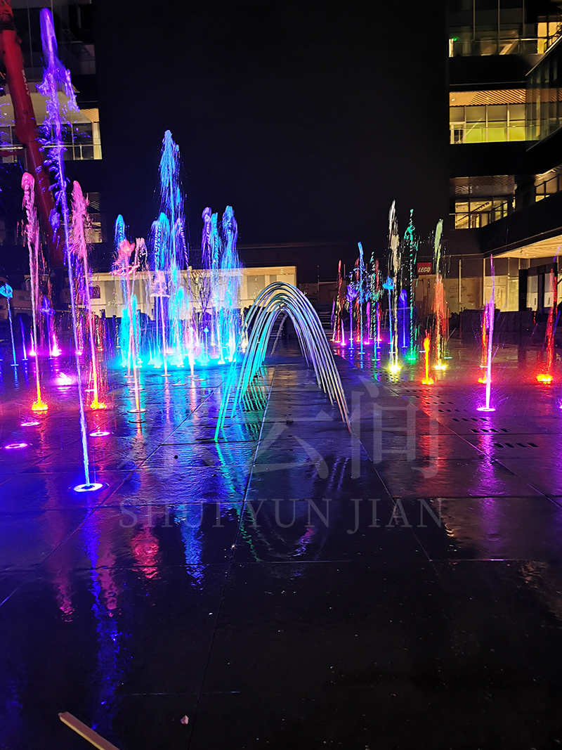 低壓直流廣場音樂噴泉